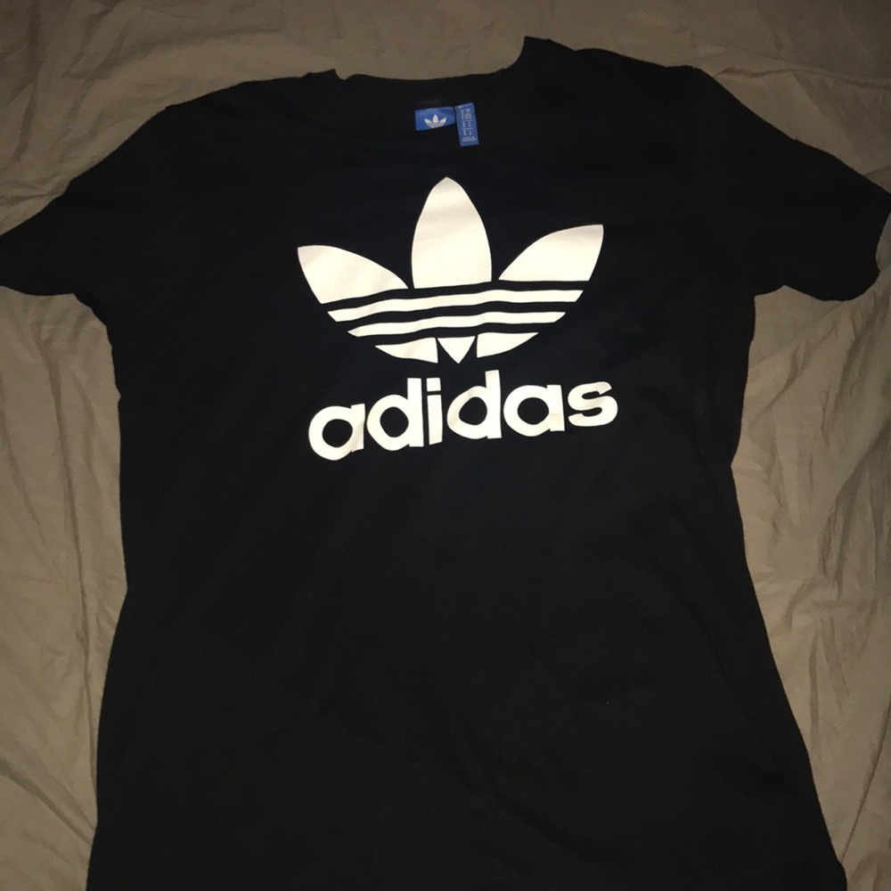 Adidas logo shirt & tank top
